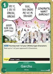 Garchu - OP08-037 - U - (Two Legends Pre-release Promo)